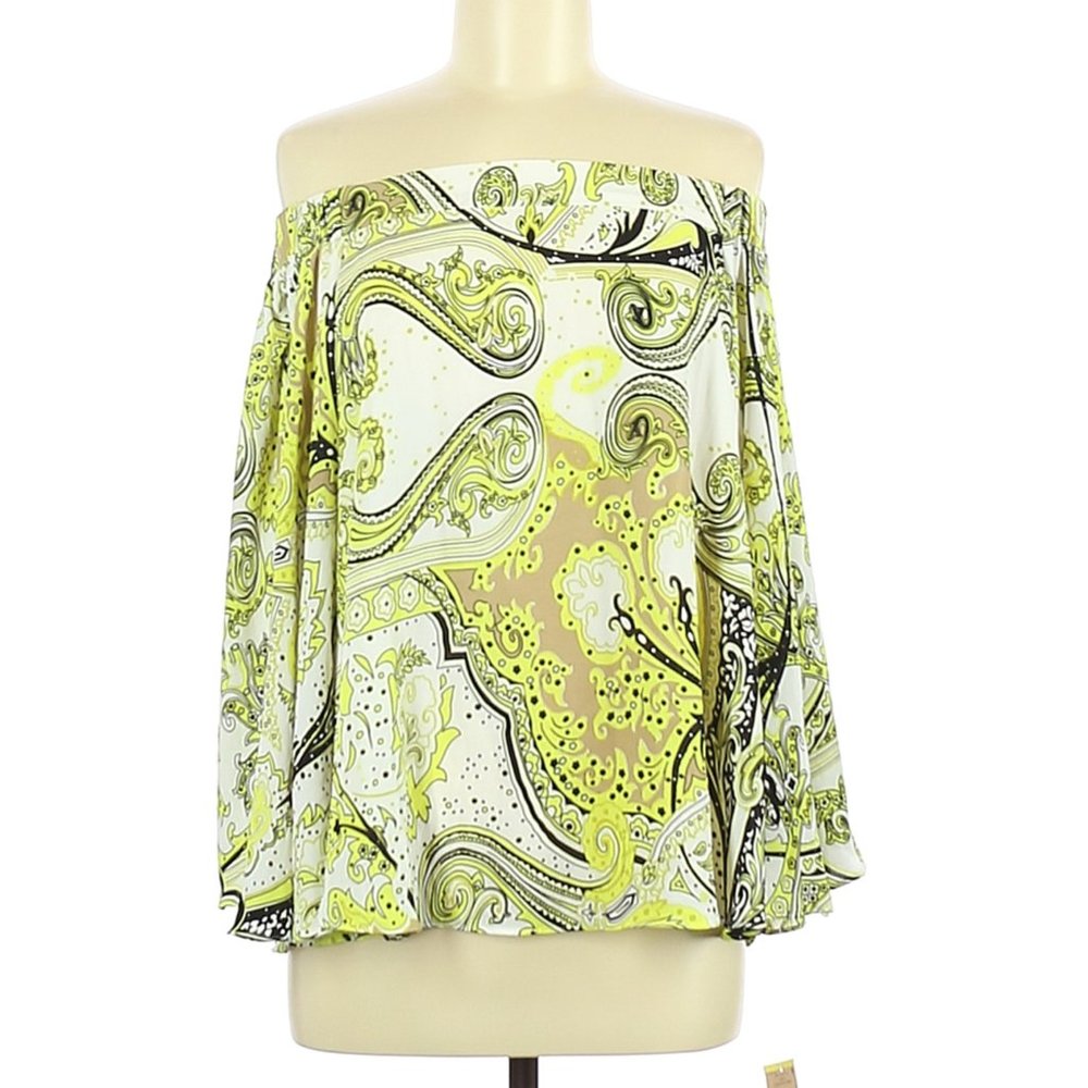 RACHEL Rachel Roy OTS Blouse Size M NWT